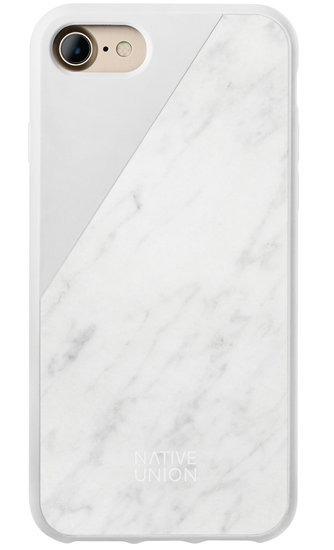 Native Union Clic Marble iPhone SE 2020 hoesje Wit