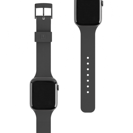 UAG Silicone Apple Watch 41 / 40 mm strap bandje Zwart