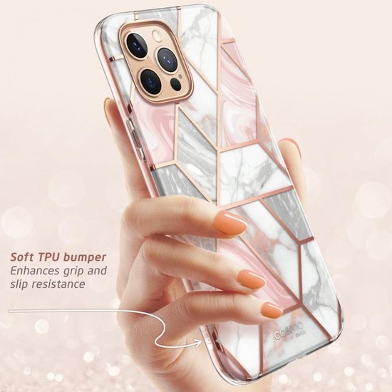 Supcase Cosmo iPhone 12 Pro / iPhone 12 hoesje Marble