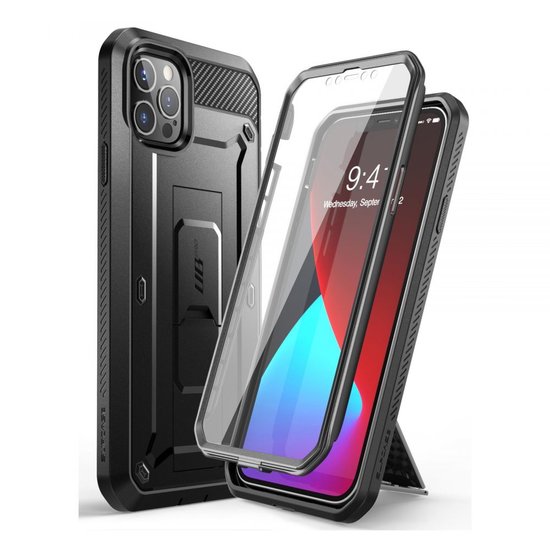 Supcase Unicorn Beetle iPhone 12 Pro / iPhone 12&nbsp;hoesje Zwart