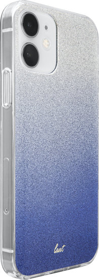 LAUT Ombre Sparkle iPhone 12 mini hoesje Blauw