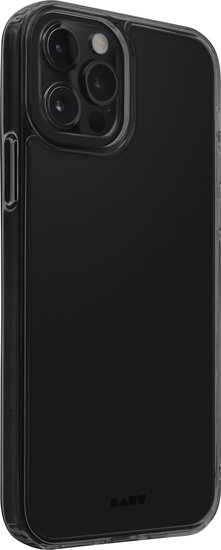 LAUT Crystal X iPhone 12 Pro Max hoesje Zwart