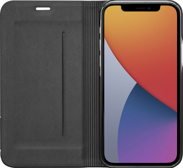 LAUT Prestige Folio iPhone 12 Pro Max hoesje Zwart