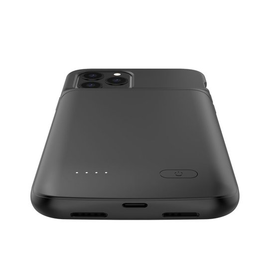 TechProtection Power 4800 mAh batterij iPhone 12 Pro Max hoesje Zwart