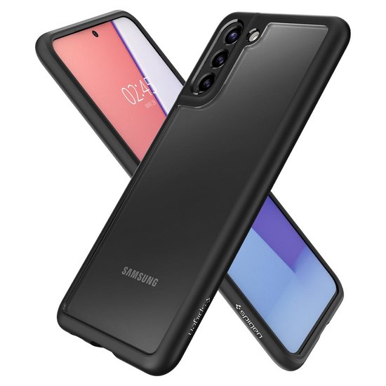 Spigen Ultra Hybrid Galaxy S21 Plus hoesje Zwart