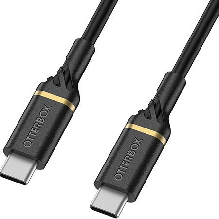 Otterbox USB-C 20 watt oplader + USB-C kabel Zwart