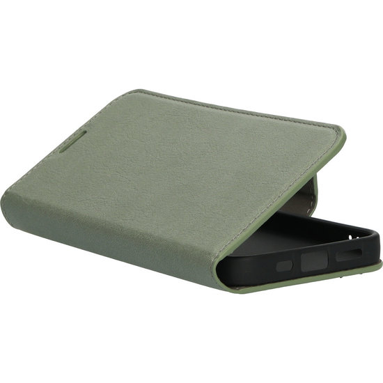 Mobiparts Classic Wallet iPhone 13 Pro Max hoesje Groen