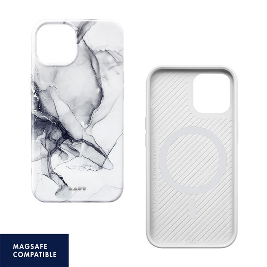 LAUT Huex Ink MagSafe iPhone 13 hoesje Wit