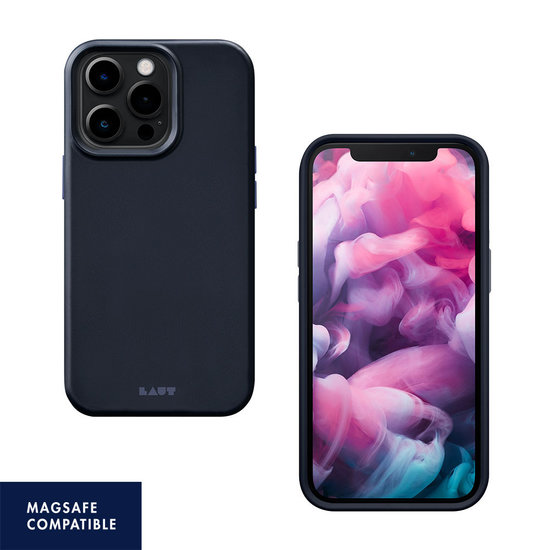 LAUT Huex MagSafe iPhone 13 Pro hoesje Navy