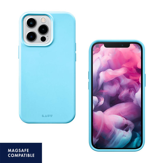 LAUT Huex Pastels MagSafe iPhone 13 Pro hoesje Blauw