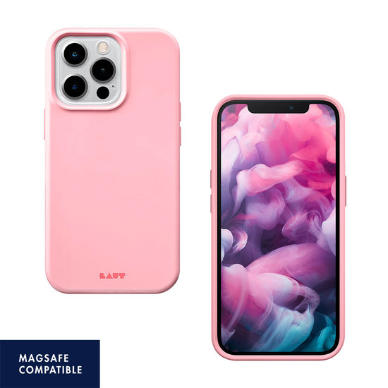 LAUT Huex Pastels MagSafe iPhone 13 Pro hoesje Roze