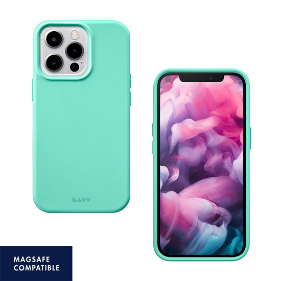 LAUT Huex Pastels MagSafe iPhone 13 Pro Max hoesje Mintgroen