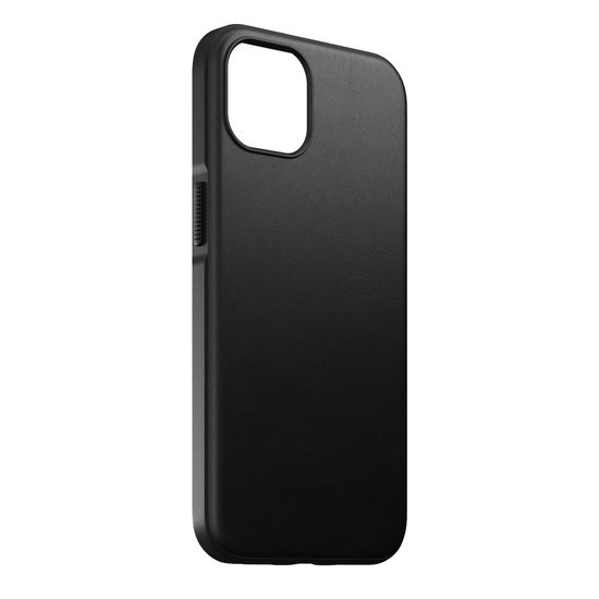 Nomad Leather&nbsp;MagSafe iPhone 13 hoesje Zwart