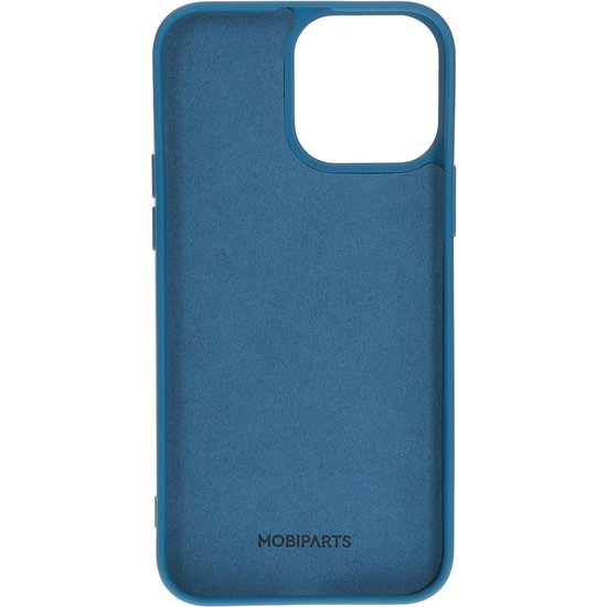 Mobiparts Silicone iPhone 13 Pro Max hoesje Blauw