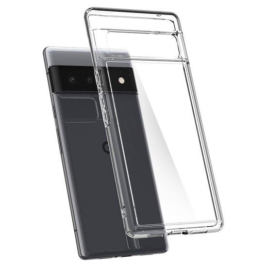 Spigen Ultra Hybrid Pixel 6 Pro hoesje Transparant