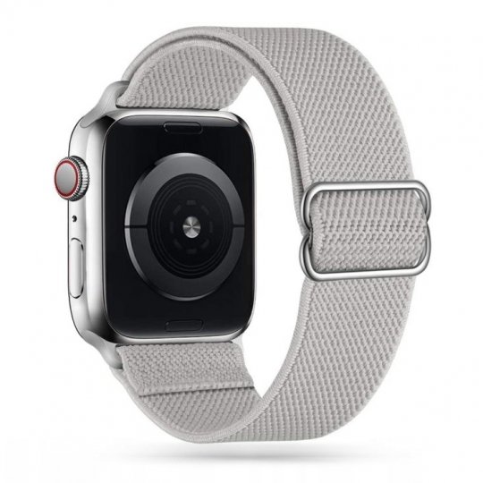  Tech Protection Mellow Apple Watch 45 / 44 / 42 mm bandje Lichtgrijs