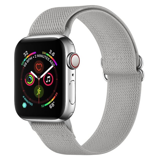  Tech Protection Mellow Apple Watch 45 / 44 / 42 mm bandje Lichtgrijs