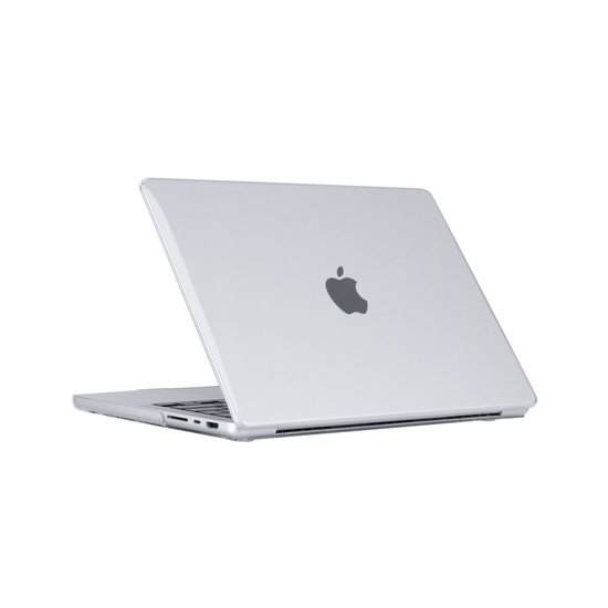 TechProtection Hardshell MacBook Pro 16 inch 2021 Transparant