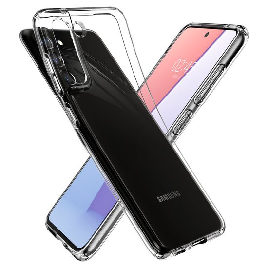 Spigen Liquid Crystal Galaxy S21 FE hoesje Transparant