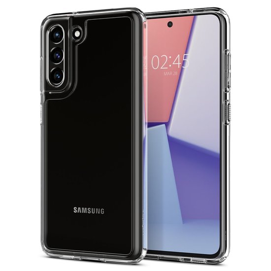 Spigen Ultra Hybrid Galaxy S21 FE hoesje Transparant