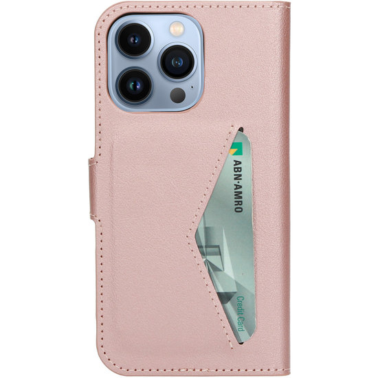 Mobiparts Classic Wallet iPhone 13 Pro Max hoesje Roze