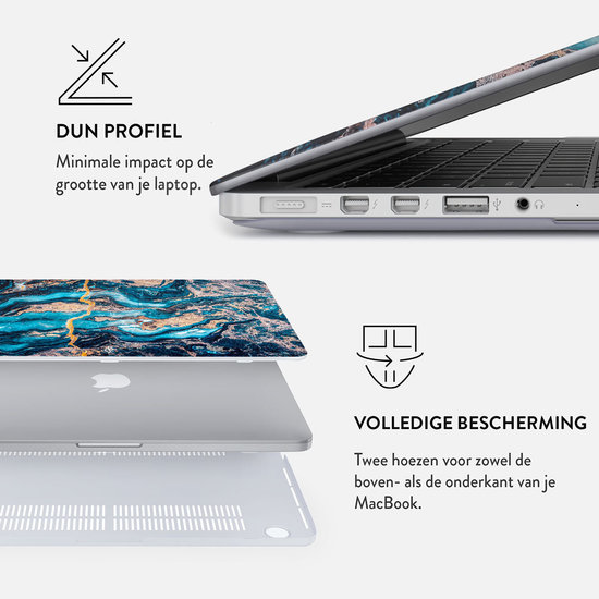 Burga MacBook Pro 16 inch M1 hardshell Mystic River