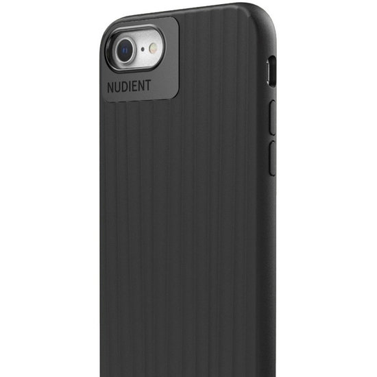 Nudient Bold Case iPhone SE 2022 / 2020 hoesje Zwart