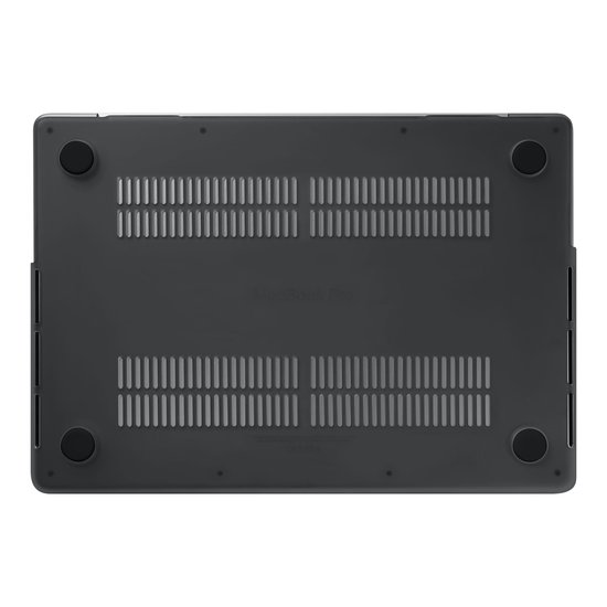 LAUT Huex MacBook Pro 16 inch M1 hardshell hoesje Zwart