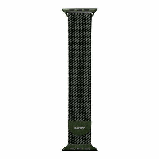 LAUT Steel Loop Apple Watch 41 / 40 / 38 mm bandje Groen
