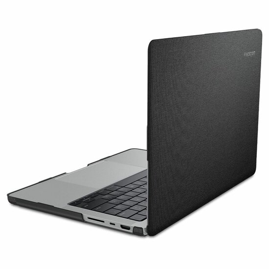 Spigen Urban Fit MacBook Pro 16 inch hardshell zwart