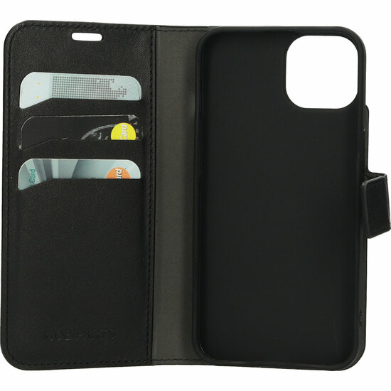 Mobiparts Classic Wallet iPhone 14 hoesje&nbsp;zwart