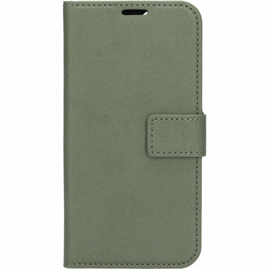 Mobiparts Classic Wallet iPhone 14 hoesje&nbsp;groen