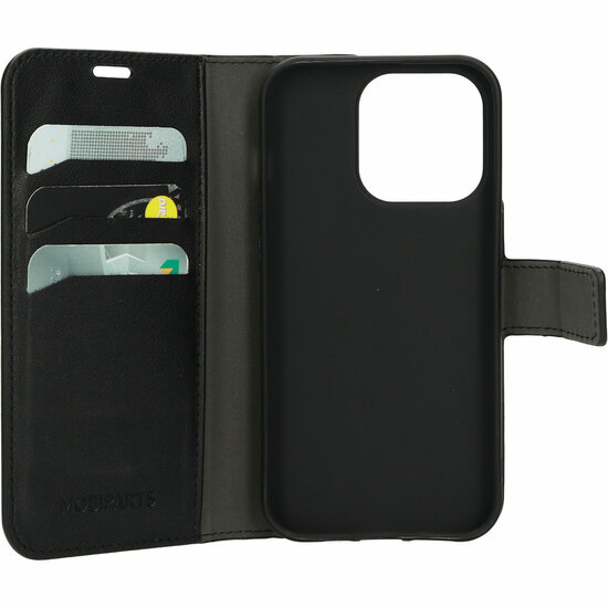 Mobiparts Classic Wallet iPhone 14 Pro hoesje zwart