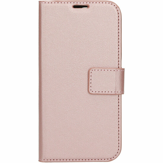 Mobiparts Classic Wallet iPhone 14 Pro hoesje roze