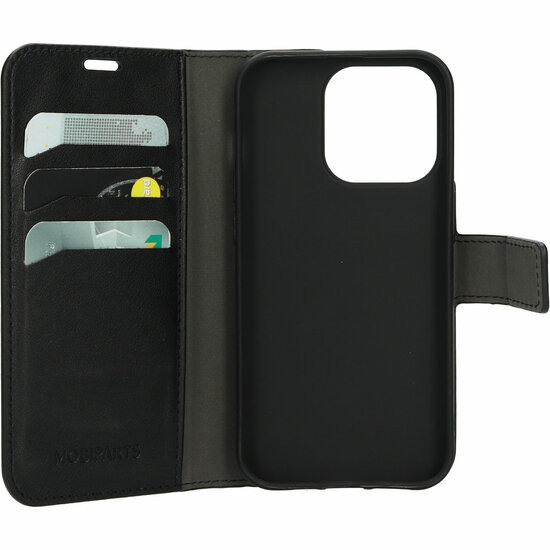Mobiparts Classic Wallet iPhone 14 Pro Max hoesje zwart