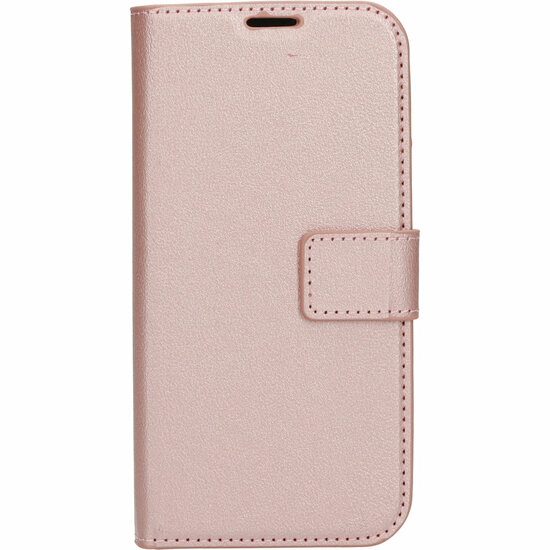 Mobiparts Classic Wallet iPhone 14 Plus hoesje roze