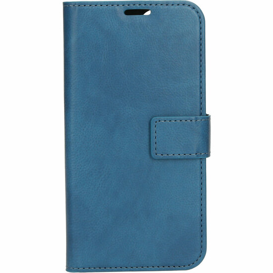 Mobiparts Classic Wallet iPhone 14 Plus hoesje blauw