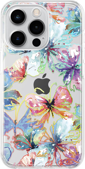 LAUT Crystal Pallette iPhone 14 Pro hoesje butterfly