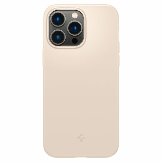 Spigen Thin Fit iPhone 14 Pro Max hoesje beige