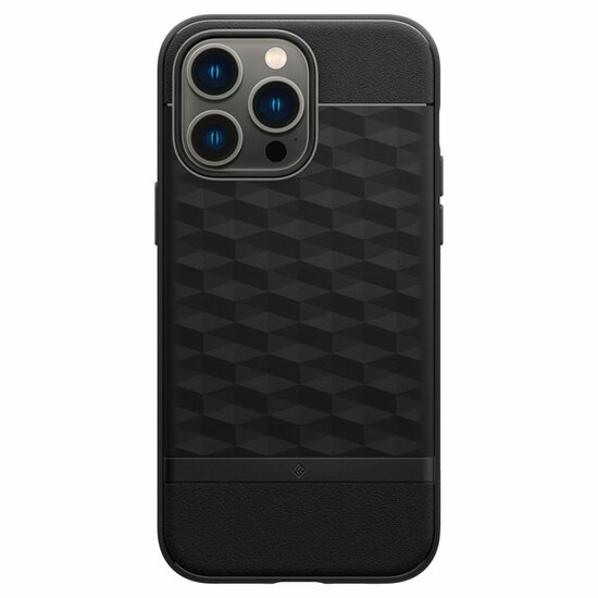 Spigen Parallax MagSafe iPhone 14 Pro Max hoesje zwart