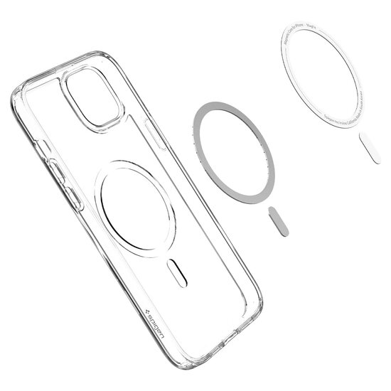 Spigen Ultra Hybrid MagSafe iPhone 14 Plus hoesje transparant