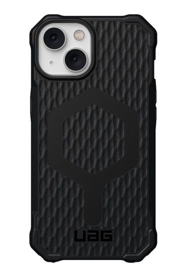 UAG Essential Armor MagSafe iPhone 14 Plus hoesje zwart 