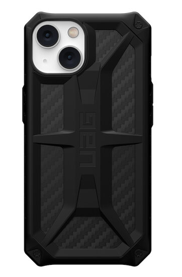 UAG Monarch iPhone 14 Plus hoesje carbon 