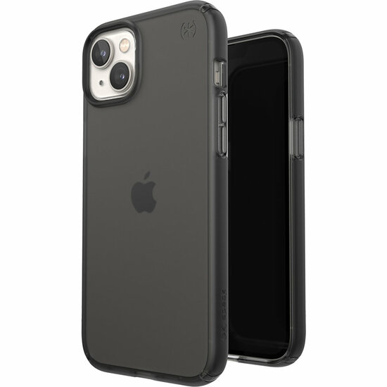 Speck Presidio Perfect Clear iPhone 14 Plus hoesje zwart