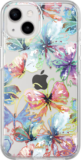 LAUT Crystal Pallette iPhone 14 Plus hoesje butterfly