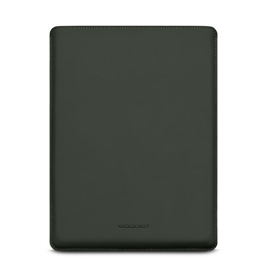 Woolnut Coated sleeve MacBook Pro 14 inch hoesje groen