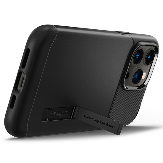 Spigen Slim Armor iPhone 14 Pro hoesje zwart
