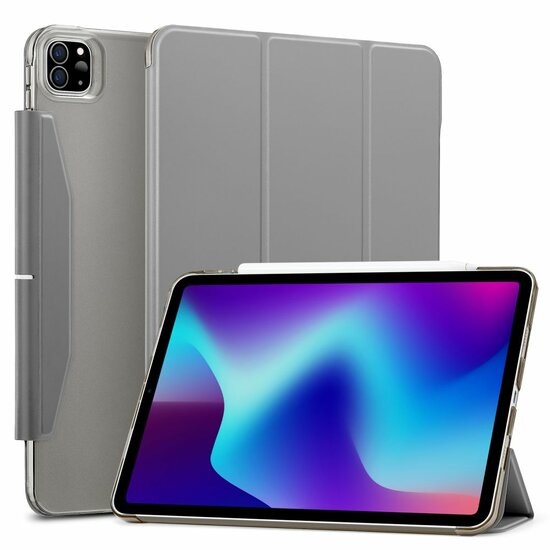 ESR Trifold iPad Pro 12,9 inch 2022 / 2021 hoesje grijs