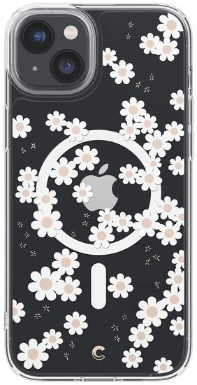 Spigen Ciel MagSafe iPhone 14 Plus hoesje daisy