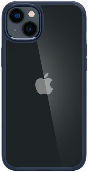 Spigen Crystal Hybrid iPhone 14 Plus hoesje navy